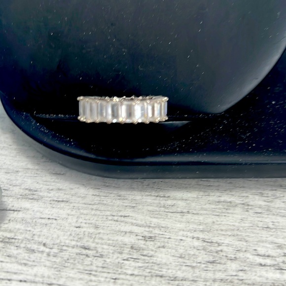 Cz wedding band